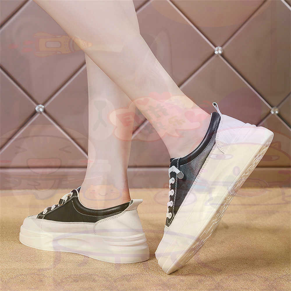 Women Accessories Brand Name - Sznurowane mokasyny Chunky Loafers Woman Skateboarding