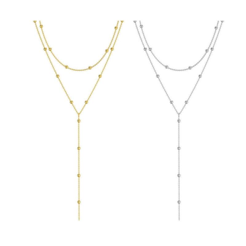 Women'S Accessories For Formal Wear - J78F Stylowy łańcuszek z wieloma nitkami