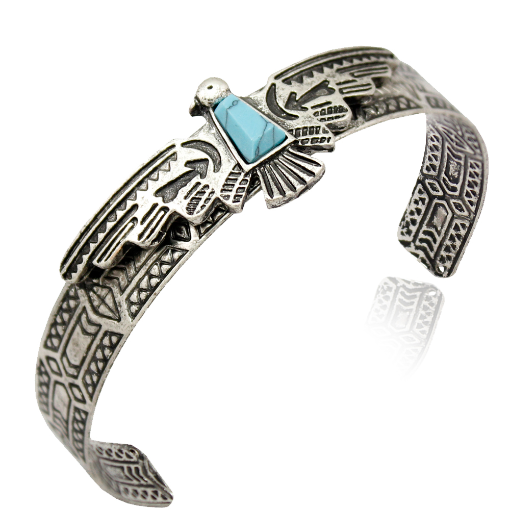 Women'S Eagles Accessories - Vintage pozłacane Tribal antyczny orle bransoletki