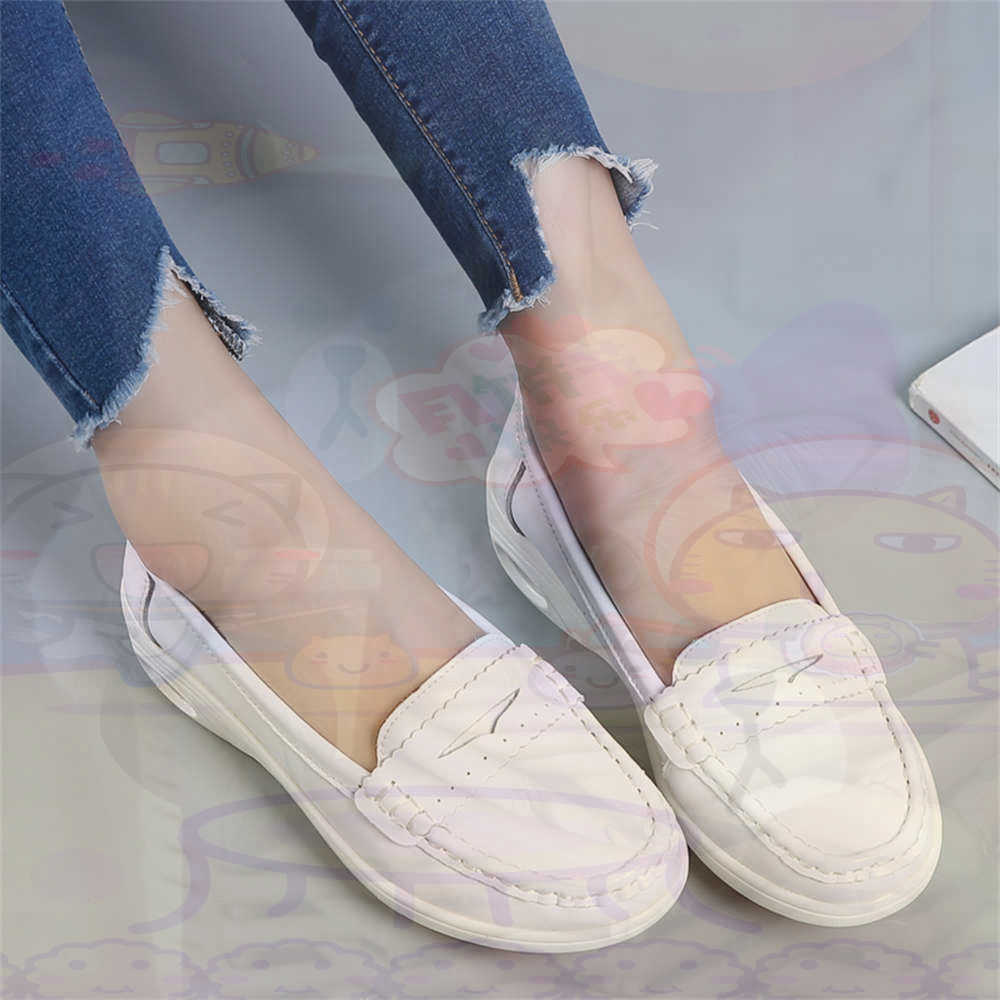 Women Accessories Brand Name - Miękkie wsuwane buty damskie w dużych