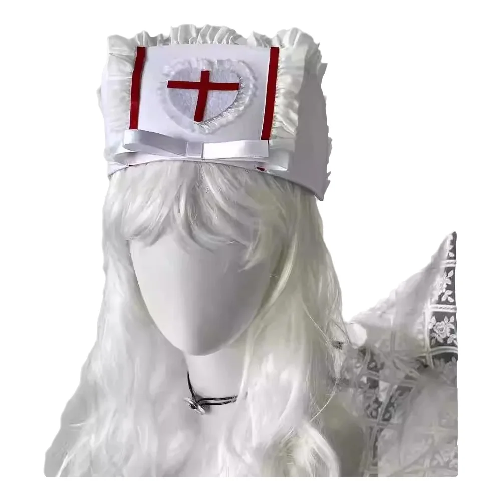 Women'S Y2K Accessories - Akcesoria do cosplayu: czepek pielęgniarski, rekwizyt,