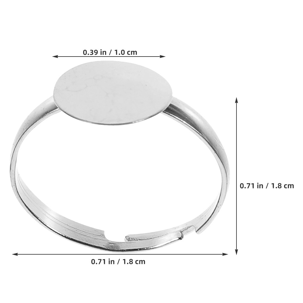50 sztuk pustych bazy pierścio – Ring Set Adjustable recenzja i cena