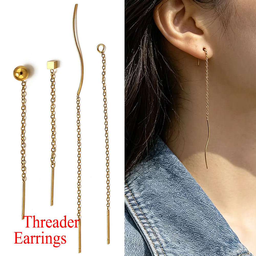 10 szt. Długie kolczyki ze sta – Women Accessories Chain recenzja i cena