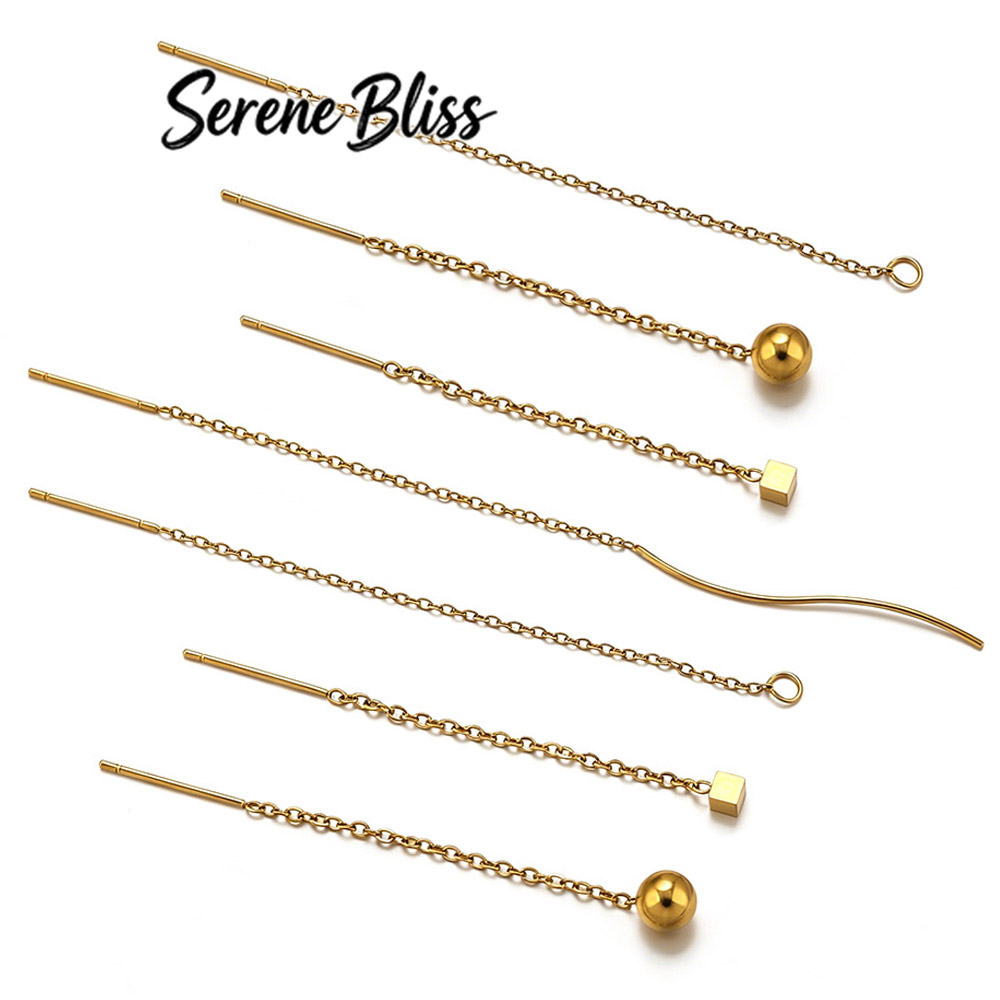 10 szt. Długie kolczyki ze sta – Women Accessories Chain recenzja i cena