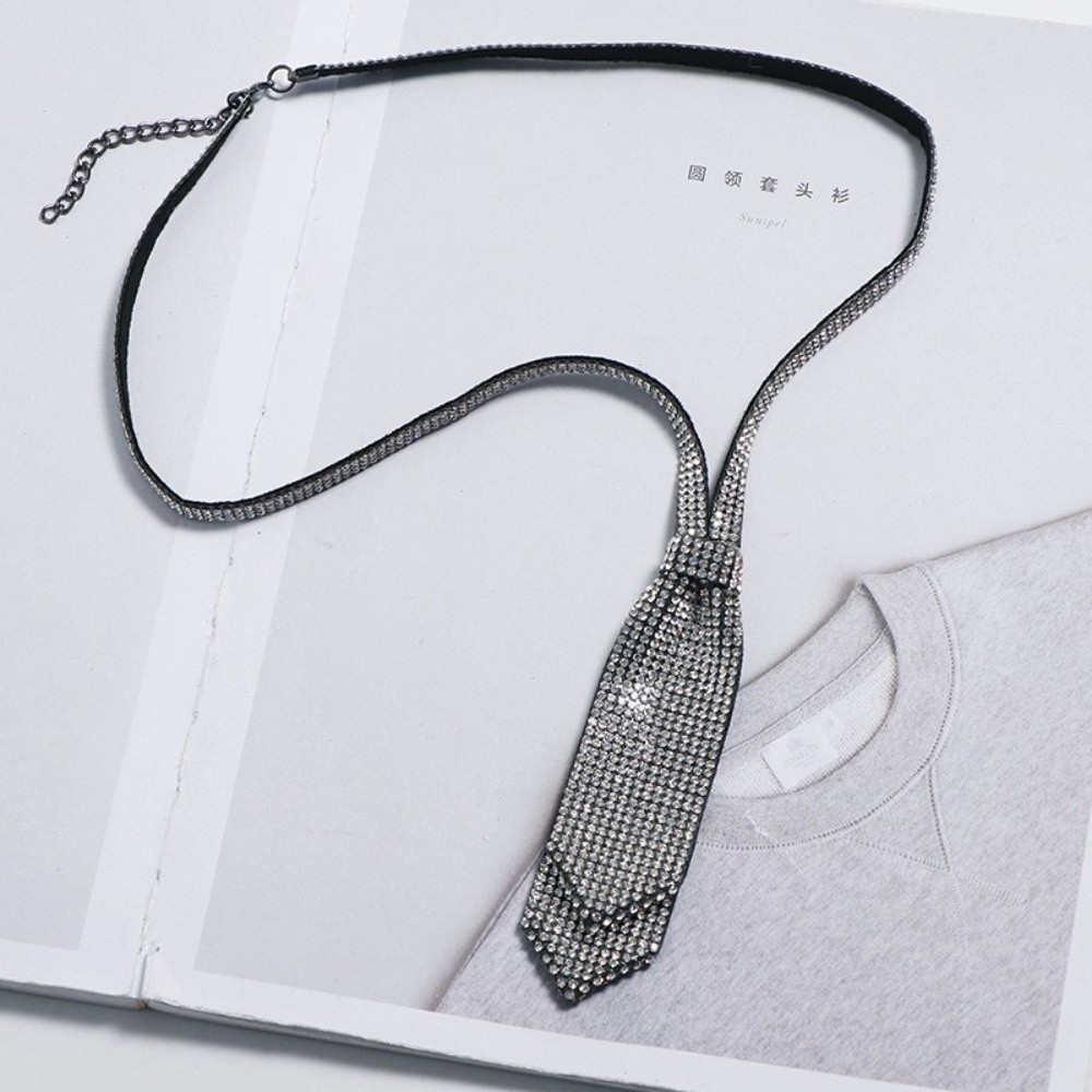 Błyszczący Regulowany Krawat z – Women'S Accessories For Formal Wear recenzja i cena