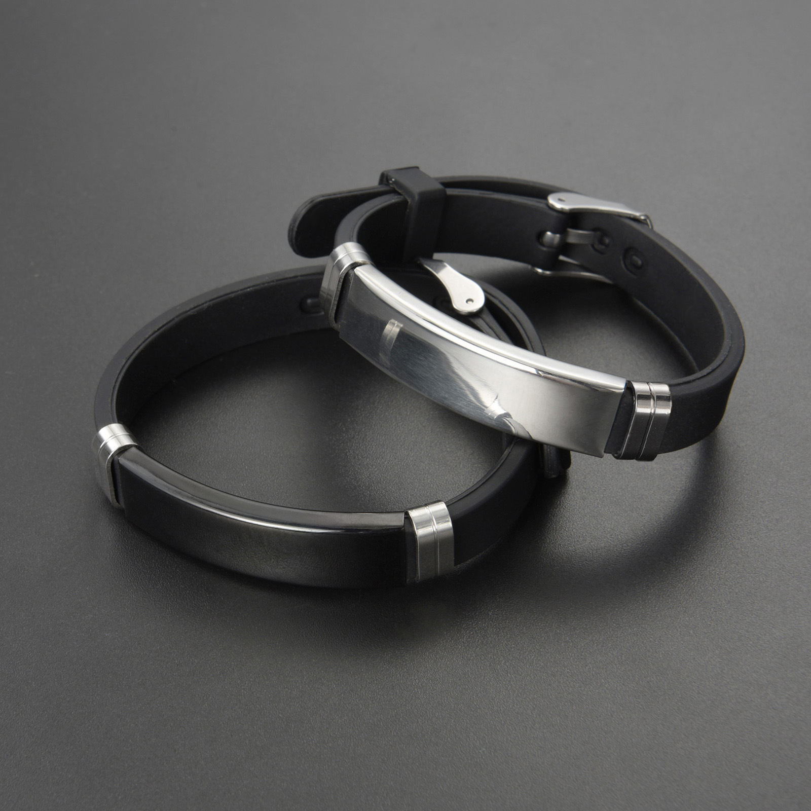 Modna punkowa silikonowa brans – Women Accessories Brand Name recenzja i cena