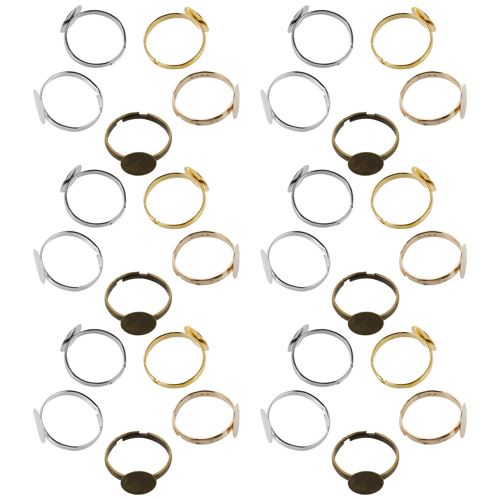 100 szt. Regulowana baza pod k – Ring Set Adjustable recenzja i cena
