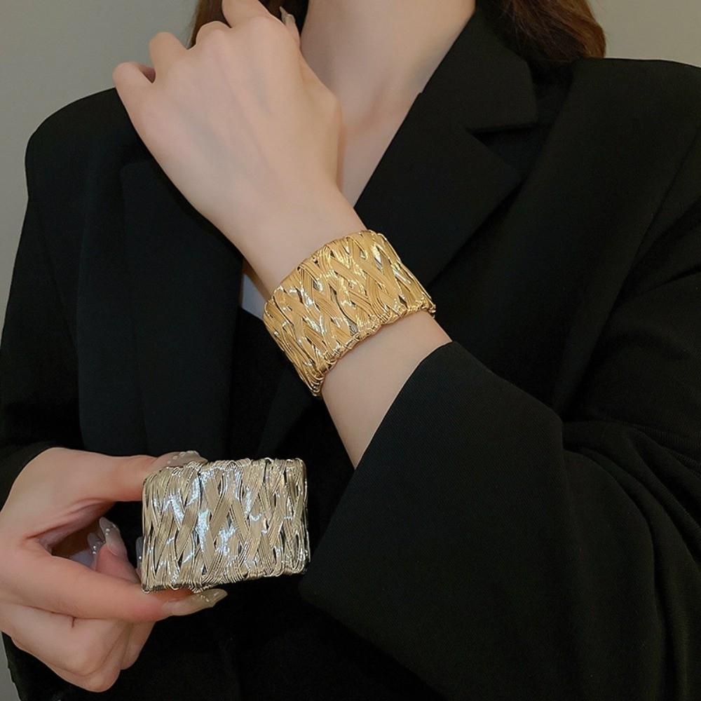 Wydrążona bransoletka ze stopu – Women Accessories Drawing recenzja i cena